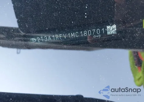 2021 Toyota Rav4 Xle Premium из США, поврежденный, VIN 2T3A1RFV1MC180701